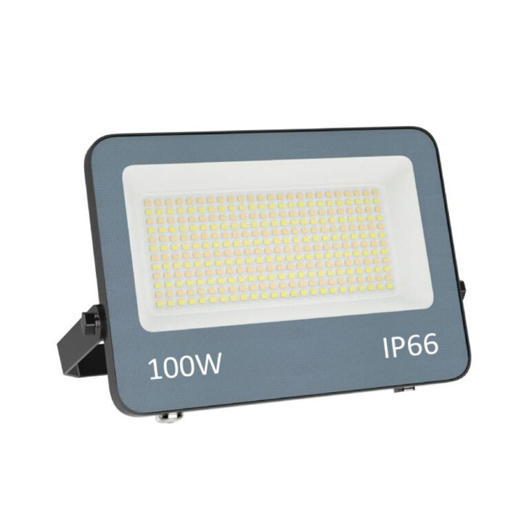 Kos LED floodlight 100W 10.000lm 3000K/4000K/6500K 120° IP66 zwart