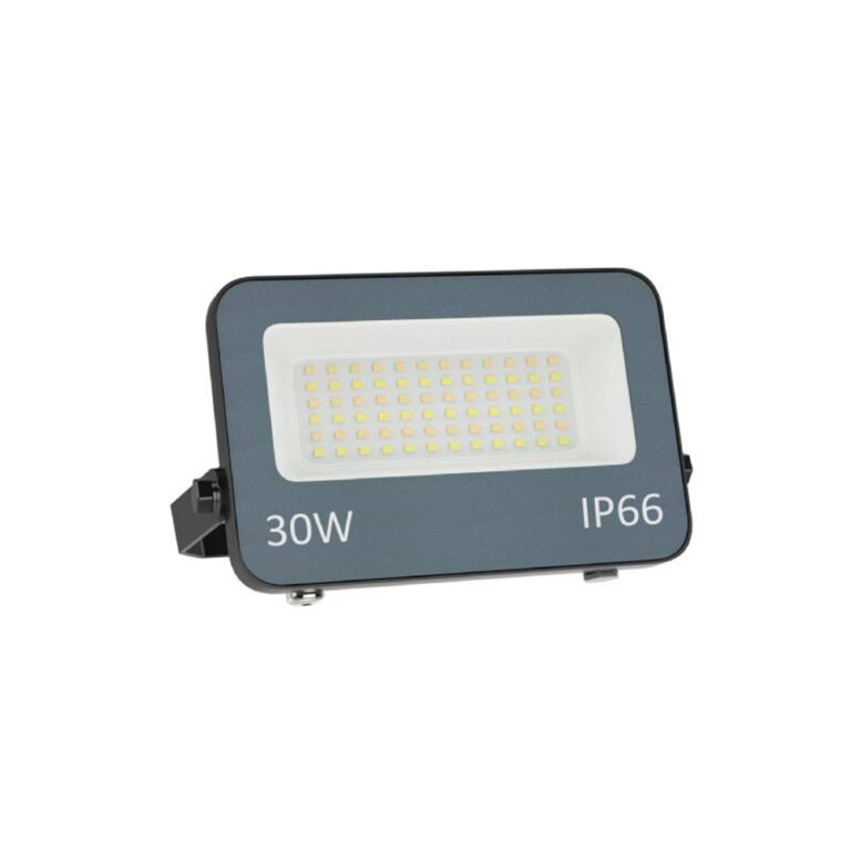 Kos LED floodlight 30W 3.000lm 3000K/4000K/6500K 120° IP66 zwart
