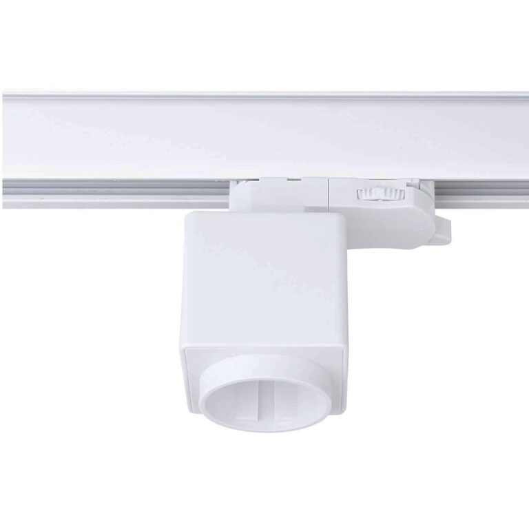 Stopcontact 3 fase railadapter wit