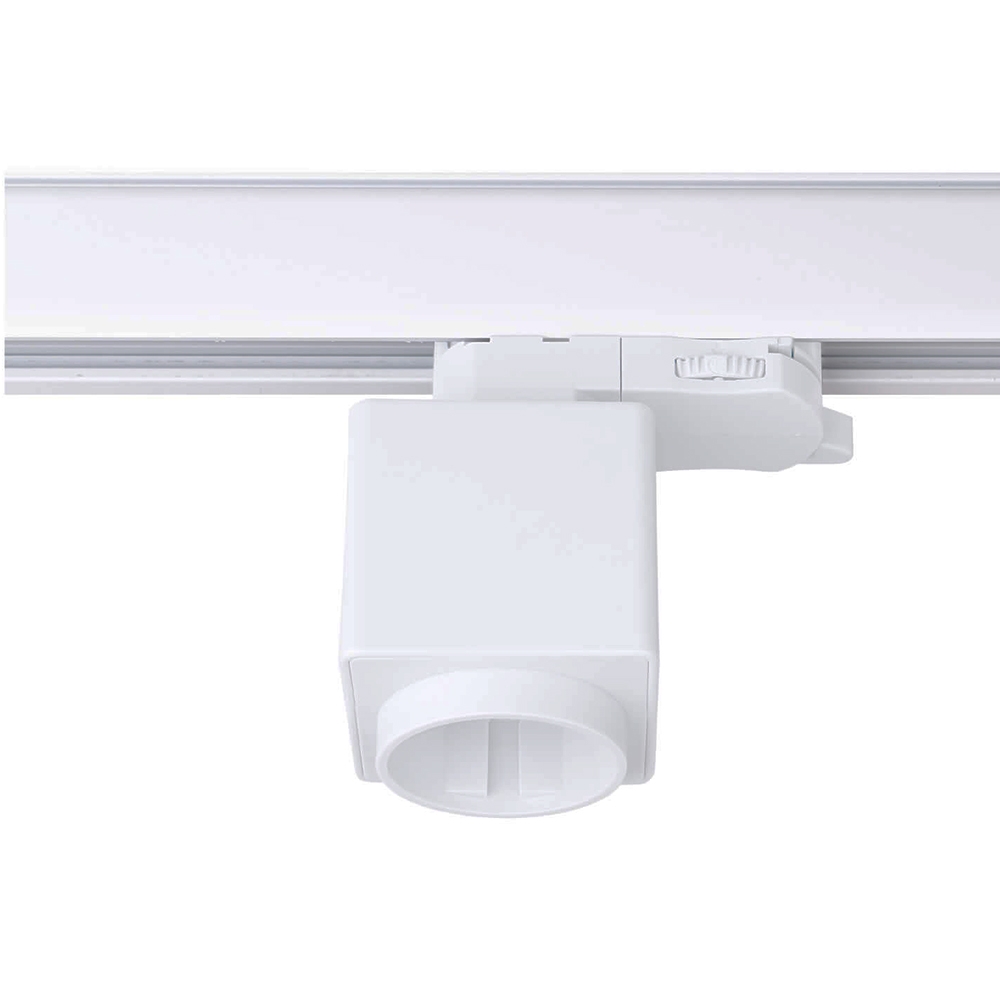 Stopcontact 3 fase railadapter wit